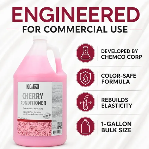 Miniatura 7 de MODA Cherry Bulk Salon Conditioner Premium Back-Bar & Amenity Treatment Salon-Grade Luxury at Commercial Scale A 'set it and forget it' Solución