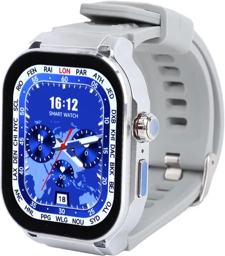 Reloj inteligente para hombres y mujeres, pantalla HD de 2.06 pulgadas, llamada Bluetooth, recordatorio de llamadas entrantes, múltiples