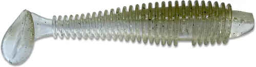 Miniatura 12 de Phat Pak Baits - Phat Swimmer Keitech Style Paddletail Swimbait 3.8" 20ct acanalado perfumado suave plástico Bass pesca señuelo Paquete de variedades