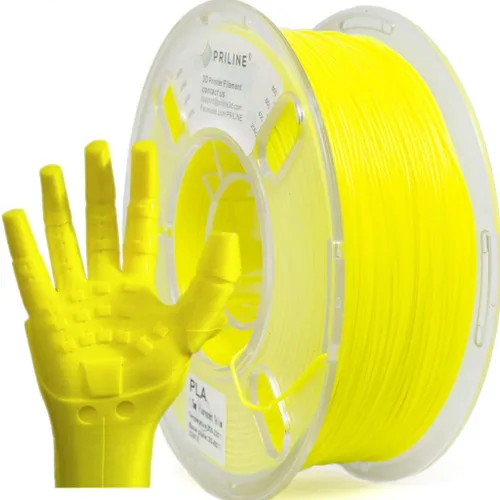Miniatura 12 de Filamento de impresora 3D de PLA de 1.75mm, PRILINE - Filamento de impresora 3D de PLA, carrete de 1 kg (2.2 libras) Filamento de impresión 3D