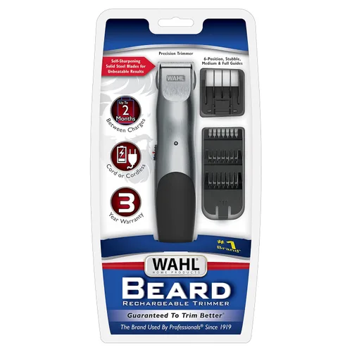 Miniatura 9 de Wahl Groomsman Cable/Inalámbrico Cortadora De Barba Para Hombres, máquina de cortar el cabello y máquinas de afeitar, recargable para hombre Kit