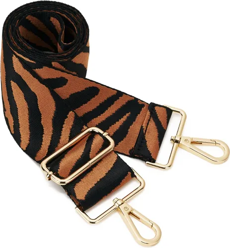 Miniatura 21 de ZOOEASS - Correa de repuesto para cartera, para colgar en el hombro o para cruzar, ancha y ajustable, de lona
