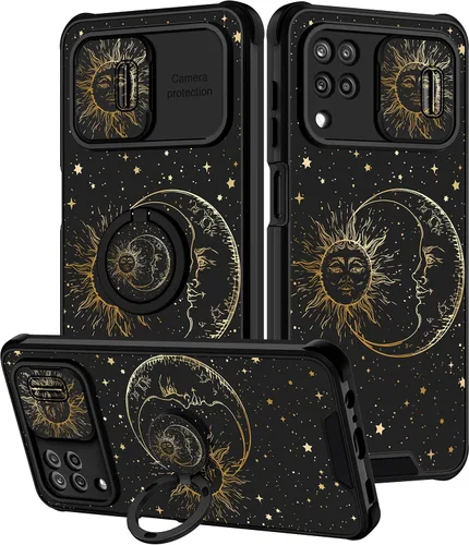 Miniatura 27 de Funda 2 en 1 para Samsung Galaxy Note 10 Plus con diseño de calavera para teléfono con diseño de esqueleto para yoga, fantasma, horror, con cubierta