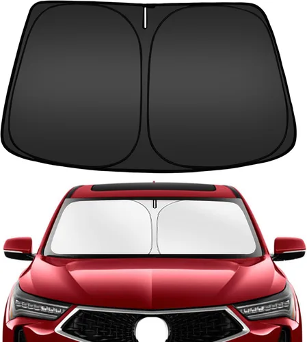 Miniatura 12 de ARISMOTOR - Parasol plegable para parabrisas para Honda Civic 11.ª generación 2022-2025 2026, protector de visera de sol personalizado para ventana