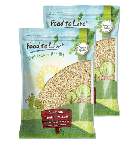 Miniatura 10 de Arroz integral de jazmín, 1 libra, arroz tailandés de grano entero y de grano largo, vegano, kosher, a granel. Más alto en fibra que el arroz jazmín