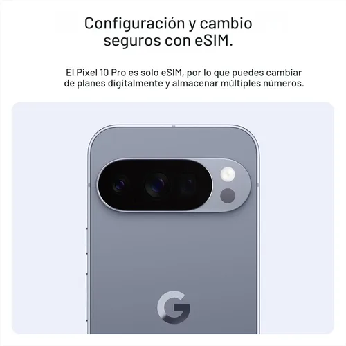 Miniatura 14 de Google Pixel 10 Pro - Smartphone Android desbloqueado - Asistente de IA Gemini, sistema de cámara trasera triple, batería de carga rápida de más