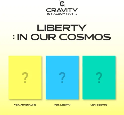 Miniatura 2 de DREAMUS CRAVITY - Liberty: in Our Cosmos [Ver. Liberty] (1er álbum parte 2) álbum+beneficios limitados de pedidos anticipados+CulturaRegalo coreano