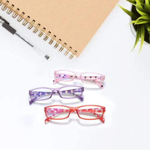 Miniatura 2 de Paquete de 5 lentes de lectura para mujer, bloqueo de luz azul, para lectores de computadora, para facilitar la visión borrosa y los ojos secos