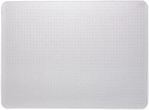 Miniatura 7 de Staples Tapete para silla de oficina, tapetes transparentes, alfombras de pelo mediano, 48 x 36 pulgadas, deslizamiento suave