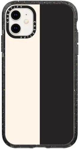 Miniatura 137 de CASETiFY Impact - Funda para iPhone 11 - Flower Power Retro - Negro Transparente