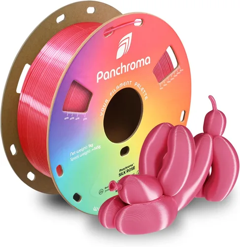 Miniatura 37 de Panchroma - Filamento de impresión 3D de ácido poliláctico (PLA) en degradado de Halloween, naranja, amarillo y magenta, 0.069 in, carrete de 2.2