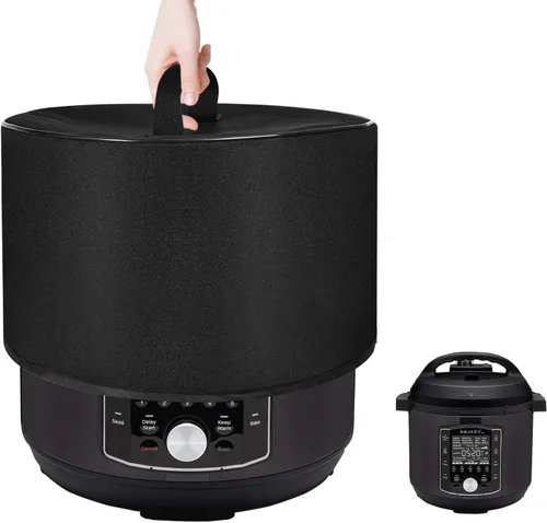 Miniatura 9 de Cubierta eléctrica para olla a presión Instant Pot Duo 7 en 1 Mini 3 cuartos de galón, impermeable, a prueba de polvo, nailon negro