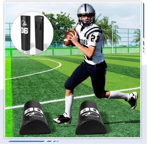 Miniatura 5 de Leyndo 2/4 Pcs Athletic Agility Dummy Step Over Dummy with Heavy Duty Handles Training Dummy Football Equipment for Footwork Drills Sports Training