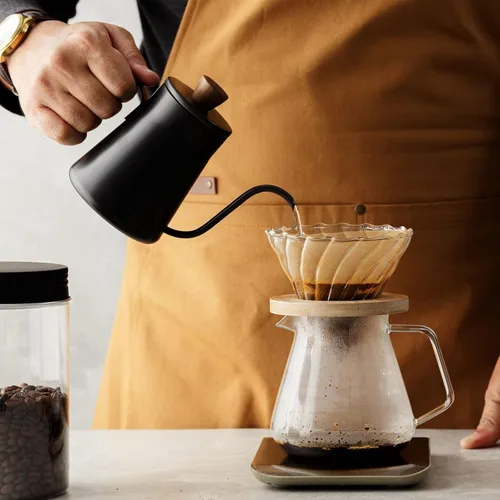 Miniatura 6 de PATIKIL Filtros de café para cesta de 1 a 2 tazas, filtro de papel marrón de 6.1 x 1.8 pulgadas, cafeteras de goteo desechables para cafetería