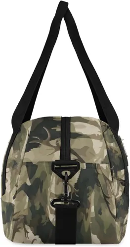 Miniatura 6 de Bolsa de lona personalizada para niños, diseño geométrico a cuadros, bolsa de gimnasio deportiva personalizada para niños y niñas, bolsas de viaje