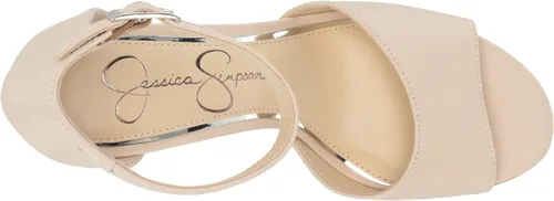 Miniatura 5 de Jessica Simpson Sandalias Sherron con tacón de bloque y correa al tobillo para mujer