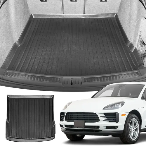Forro de carga prémium para Porsche MACAN 2015-2026 - 100% de protección, tapete de maletero de automóvil de ajuste personalizado, tapete de carga