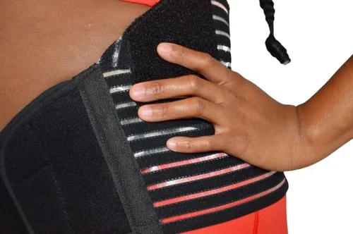 Miniatura 2 de Muscle Up Mommy Cinturón de apoyo de maternidad, banda para el vientre para mujeres embarazadas para abdomen, pélvica, cintura, dolor de espalda