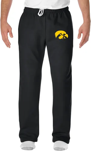 Miniatura 2 de UGP Campus Apparel NCAA Primary Logo - Pantalones deportivos universitarios del equipo deportivo Iowa Hawkeyes Negro