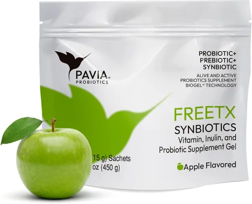 Miniatura 8 de Pavia Bio-Gel de probióticos vivos con colágeno Probióticos y prebióticos con antioxidantes Apoyo digestivo 1 mil millones de cultivos vivos