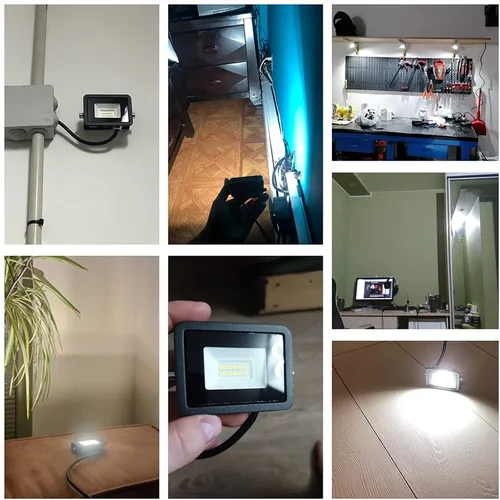Miniatura 3 de MIHEAL Ultra delgado 10 W 20 W 30 W 50 W 100 W LED foco de luz de inundación LED lámpara de búsqueda 110 V reflectores para jardín al aire libre