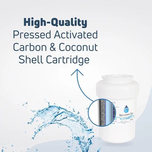 Miniatura 4 de Paquete de 5 filtros de agua de repuesto para refrigerador General Electric GFSS6KKYASS - Compatible con cartucho de filtro de agua de refrigerador
