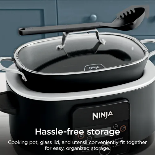 Miniatura 7 de Ninja® Olla Multiusos 12-en-1 PossibleCooker™ PLUS 8.5 cuartos - Cocina Múltiple Sous Vide y Fermentación Olla de Cocción Lenta, Horno Holandés
