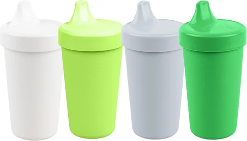 Miniatura 24 de Re-Play - Vasos con tapa y boquilla de 10 oz., hechos en EE.UU. para niños pequeños de 1 año en adelante, a prueba de derrames, aptos