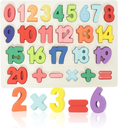 Miniatura 8 de Kairsya Rompecabezas del alfabeto de madera para niños pequeños rompecabezas de aprendizaje del alfabeto, juguetes con letras de madera, juguetes