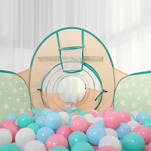 Miniatura 4 de Tienda de campaña desplegable para niños, túnel de gateo, pozo de bolas, juguete de casa de juegos para niños
