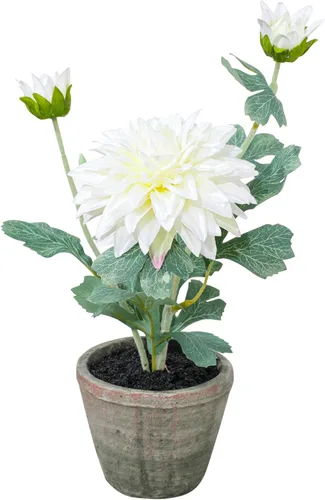 Miniatura 17 de Decoración de rosas artificiales en maceta, mini plantas de imitación para decoración de interiores, rosas falsas para el hogar, baño, cocina