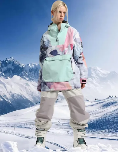 Miniatura 3 de Men Ski Jackets Snowboard Coats Women Waterproof Pullover Jacket Winter Sports Windproof Warm