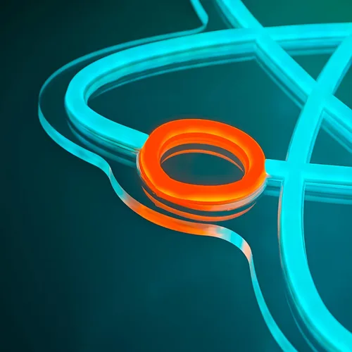 Miniatura 2 de Atom Neon Sign Molecule - Lámpara de pared LED de ciencia para dormitorio, laboratorio, oficina, decoración de sala de juegos, letrero de luz