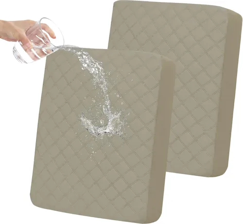 Miniatura 25 de Easy-Going Fundas de Cojines de Sofá Impermeables, Fundas Antideslizantes a Prueba de Fugas para Asientos de Sofá, Protector de Muebles Acolchado