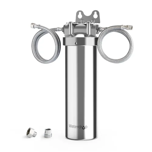 Miniatura 10 de Waterdrop AS08 - Sistema de filtro de agua para debajo del fregadero, filtro de agua para debajo del fregadero, 5 veces la vida útil, reduce