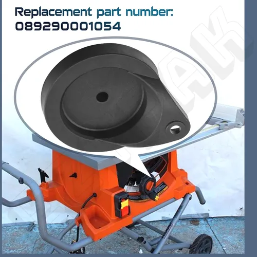 Miniatura 7 de Paquete de 2 ruedas de mano de sierra de mesa 089290001054 compatibles con sierra de mesa Ryobi R4513, rueda de mano ajustable para Ridgid, fácil
