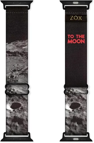 Miniatura 20 de ZOX Correa para Apple Watch, banda elástica con afirmaciones motivacionales y hermosas obras de arte, regalos para hombres, mujeres y niños