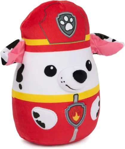 Miniatura 2 de Almohada de peluche Paw Patrol Marshall Squish, juguete oficial del exitoso dibujo animado, animal de peluche blando y apretable para niños de 1 año