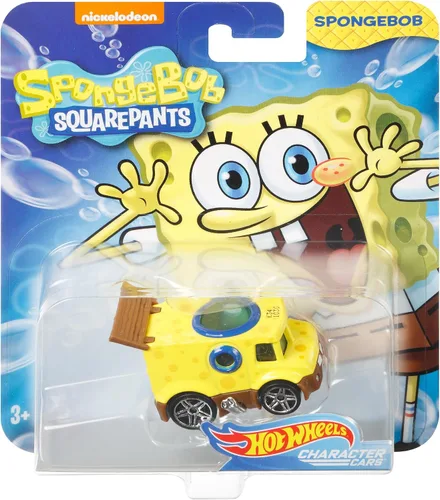 Miniatura 4 de Hot Wheels Vehículo Bob Esponja, escala 1:64