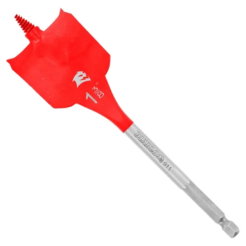 Miniatura 19 de Diablo Broca de sable para madera - Diseño Speed-TIP - Diámetro de 15/16", longitud de 6", vástago hexagonal de 1/4" - DSP2120