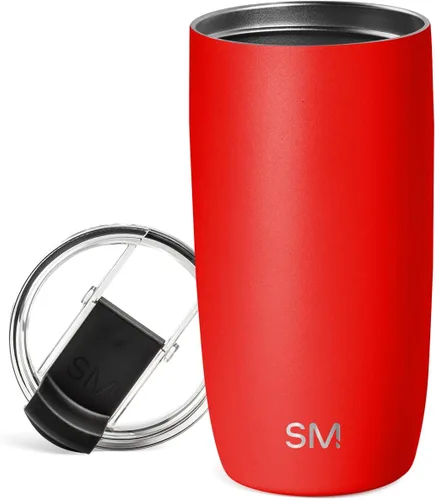 Miniatura 29 de Simple Modern Taza de Café de Viaje Tumbler con Tapa Abatible Reutilizable Aislada de Acero Inoxidable Cold Brew Taza de Café Helado Termo