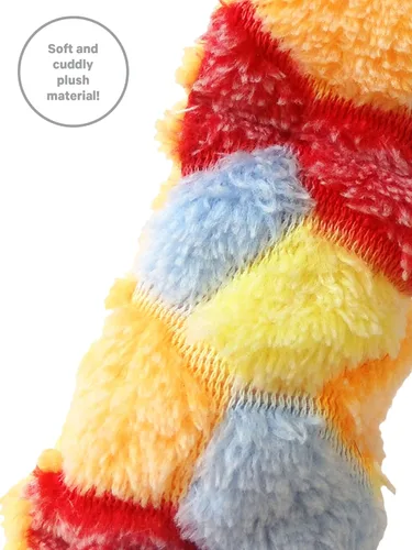 Miniatura 5 de ASPCA Juguete de perro de serpiente chirriante de una pieza de peluche para mascotas, juguete para burlas - 24 pulgadas de largo