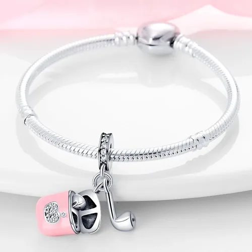 Miniatura 169 de LNQOBU Happy Life - Colgante para pulseras de abalorios, plata de ley 925 para mujer (con un espaciador de cuentas)