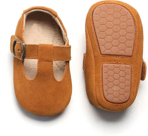 Miniatura 6 de ESTINE Zapatos de vestir para niña pequeña, zapatos deportivos para caminar para recién nacidos, ligeros, 6-18 meses, para fiestas, escuela, boda