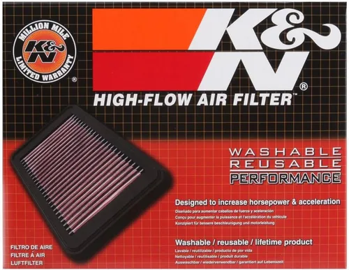 Miniatura 3 de K&N Filtro de aire del motor: Alto rendimiento, Premium, Filtro de aire Powersport: Se adapta a modelos de vehículos MOTO GUZZI seleccionados