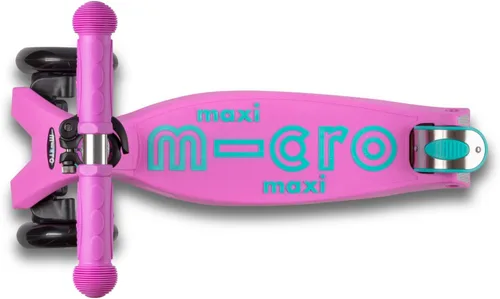 Miniatura 3 de Micro Kickboard Maxi Scooter para edades de 5 a 12 años Niños de hasta 110 libras Diseño de 3 ruedas inclinadas para dirigir Barra en T