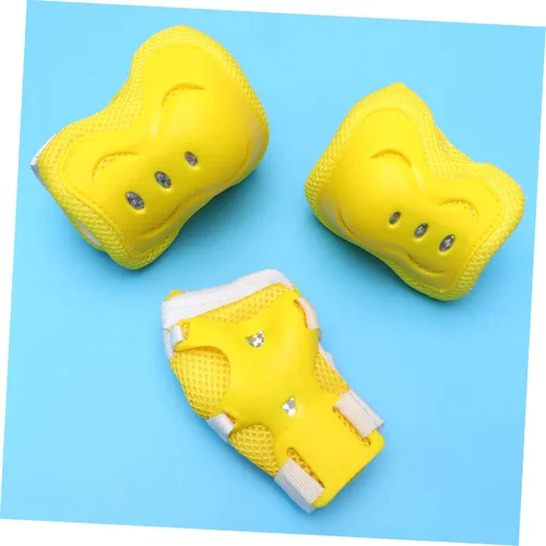 Miniatura 9 de KOMBIUDA Rodilleras protectoras para deportes al aire libre, coderas, muñequeras para ciclismo, monopatín, equitación, 6 uds