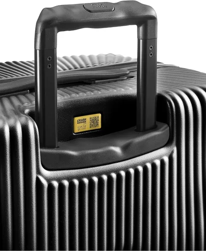 Miniatura 6 de CRASH BAGGAGE Maleta con carrito de rayas, Negro