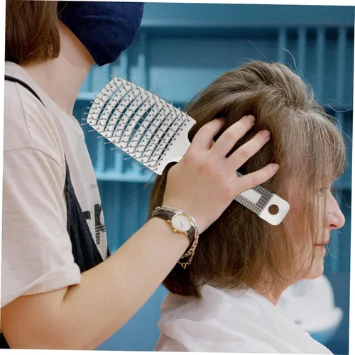 Miniatura 6 de Beavorty 2 unids cepillo de pelo curvado desenredante peine ergonómico tipos de cabello ligero portátil para viajes cuero cabelludo amigable