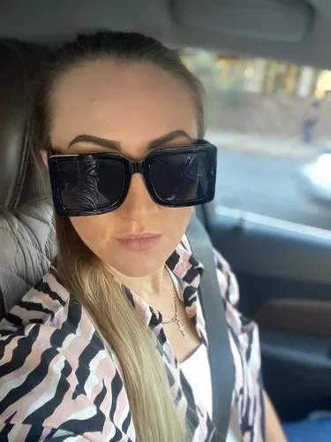 Miniatura 19 de PORADAY Gafas de sol cuadradas grandes de moda para mujeres y hombres, marco grueso negro de lujo, gafas de sol modernas con montura grande